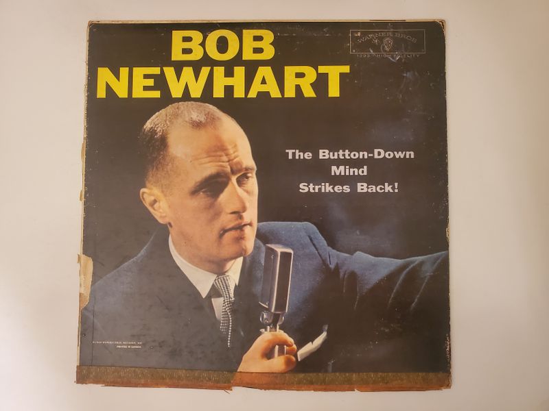 Bob Newhart The Button-Down Mind Strikes Back! vinyl record